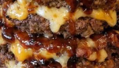 Bacon-Wrapped Cheese-Stuffed Meatloaf (Ultra Juicy)