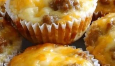 Sausage and Cheese Breakfast Muffins