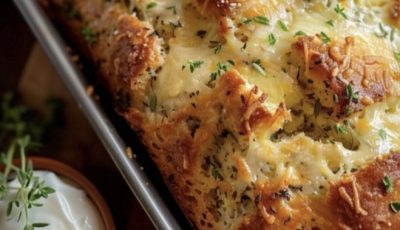 Herb & Cheese Quick Break A Savory Delight in Just One Hour