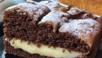 Chocolate Cake with Creamy Filling