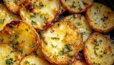 Air Fryer Sliced Potatoes