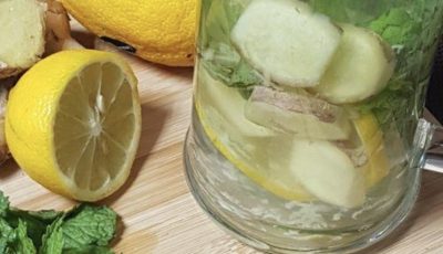 Garlic Lemon Mint Drink Recipe