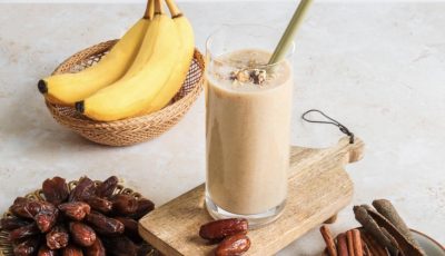 Banana Date Almond Drink